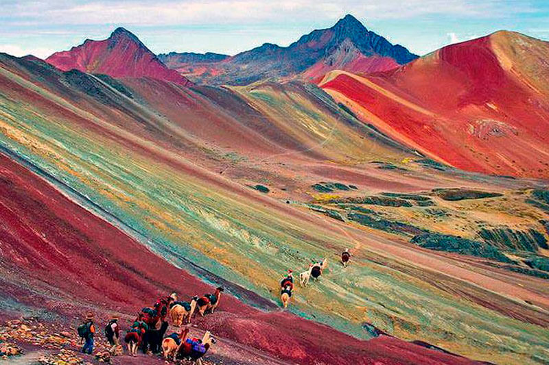 Dónde está la Montaña de los 7 Colores